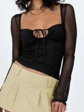 Princess Polly Chapman Long Sleeve top - Size 4